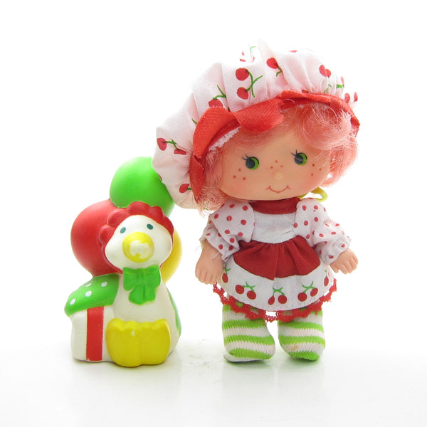 Cherry Cuddler Party Pleaser Doll with Gooseberry Pet Brown Eyed Rose