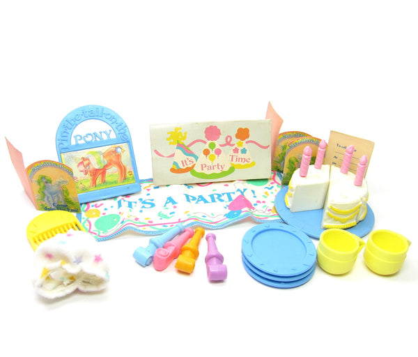 My Little Pony Vintage Party Gift Set Lot with buy Accessories