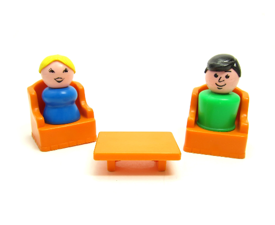 Fisher price plastic discount table and chairs