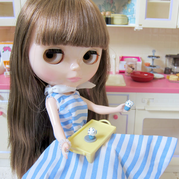 Miniature Spiral Notebook & Pencil for Blythe & Pullip Dolls