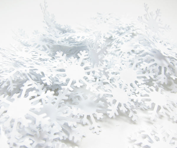 Large Snowflakes - Confetti Shapes