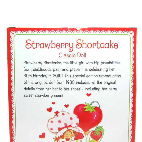 Strawberry Shortcake 35th Birthday 2015 Anniversary Edition Classic Do
