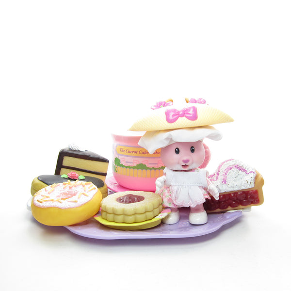 Tea Bunnies Fancy Dessert Tea Party Playset with Sweet Azalea and Cake |  Brown Eyed Rose