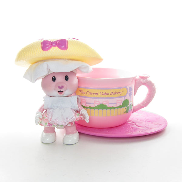 Tea Bunnies Fancy Dessert Tea Party Playset with Sweet Azalea and Cake |  Brown Eyed Rose