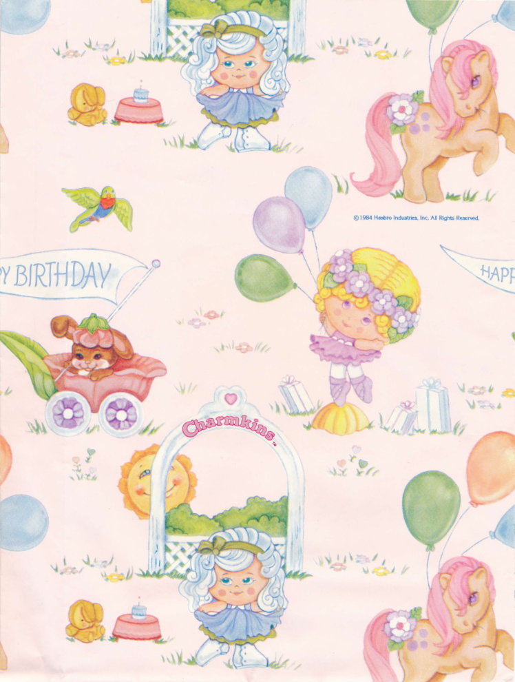 Happy Birthday Wrapping Paper by Silvermoonlight217 on DeviantArt