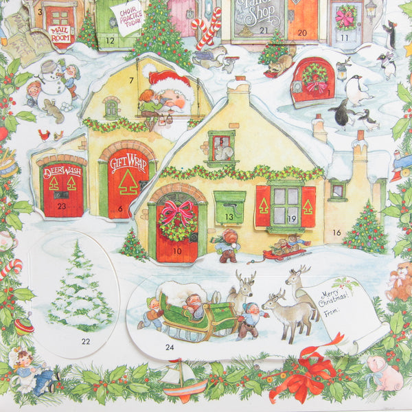 Hallmark Vintage Christmas Advent Calendar - A North Pole Village ...