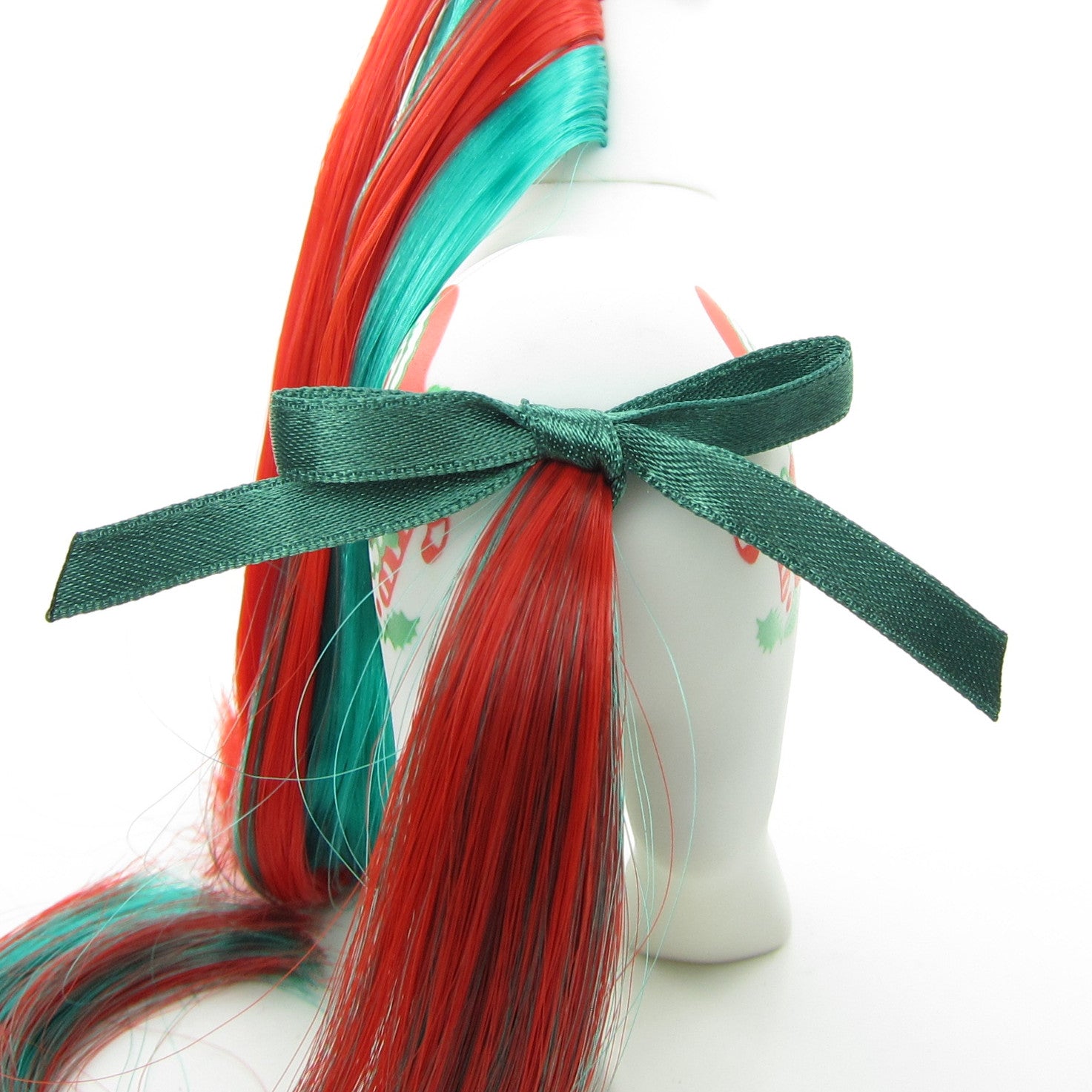 Replacement Pony Hair Ribbons for G1 My Little Ponies - Green Shades