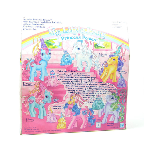 MIB Princess Tiffany Vintage G1 My Little Pony NRFB | Brown Eyed Rose