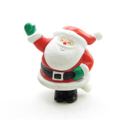 Waving Santa vintage Hallmark Cards wind-up lapel pin